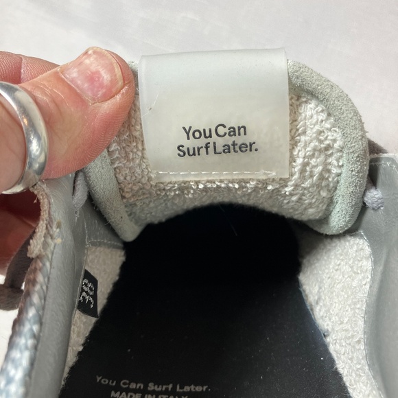 NWOT P448 Jack Suede & Woven Textured Sneakers, Women's Size 38 (US Size 8) - Picture 9 of 14